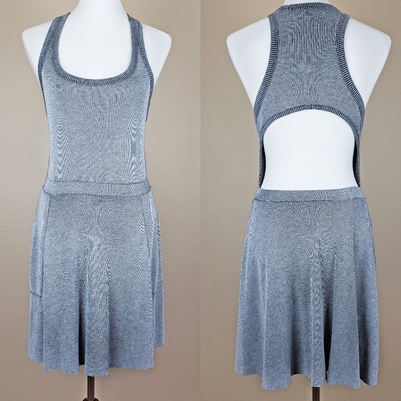 Free People Dresses & Skirts - Free People Beach Ribbed Jersey Cutout Back Dress